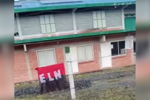 Banderas del Eln generan temor en zona rural de Oiba