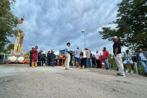 Comunidades de Barrancabermeja y Yondó mantienen desde el 2 de septiembre un bloqueo en el campo Casabe, en el Magdalena Medio.
