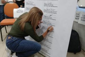 Firma del Pacto Ciudadano por la Defensa de los Derechos Humanos, en Barrancabermeja