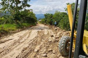Obras en vías de Sucre (Santander)