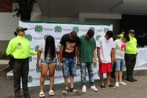 Delincuentes Capturados en Cúcuta