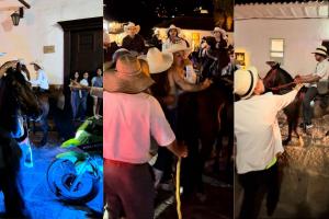 El hecho generó rechazo entre los asistentes y provocó la intervención de la Policía.