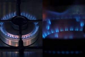 Estufa de gas natural 