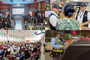 Labores de la Gobernación de Santander en Barrancabermeja