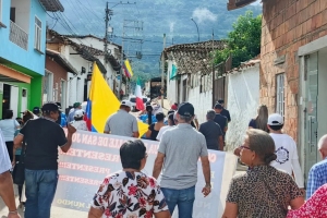 Manifestaciones en el Valle de San José, Santander