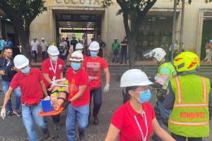 Simulacro en Cúcuta