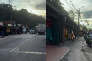 Vía Bucaramanga - Barrancabermeja, jurisdicción de Lebrija