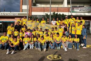 Beneficiarios del programa para ver por primera vez a Atlético Bucaramanga