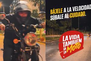 Campaña de sensibilización sobre la velocidad en los motociclistas