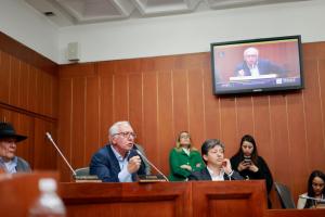 Ministro de Salud, Guillermo Jaramillo 