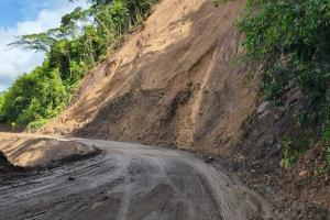 Transversal del Carare, sector El Gualilo.