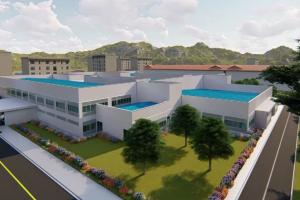 Maqueta del Hospital Regional de San Gil