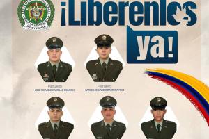 Policías secuestrados en el Catatumbo