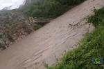 Se cayó el puente peatonal que comunica a Aratoca y Cepitá