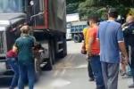 Accidente de tránsito ocurrido en la vía que conecta Bucaramanga con la Costa Caribe.