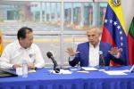 los gobernadores de Norte de Santander William Villamizar y del Estado Táchira (Venezuela) Fredy Bernal