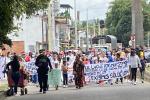 Marcha de comunidades desplazadas en Catatumbo 