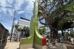 Escultura Puerta del Sol en Bucaramanga