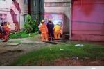 El cuerpo de la mujer estaba en el baño y el del hombre en la sala del apartamento.