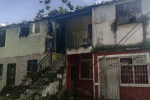 Las principales afectaciones tras la fuerte tormenta se registraron en viviendas que quedaron sin techo a causa de los intensos vientos. 