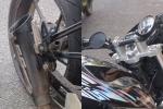 Motocicleta con modificaciones que genera contaminación auditiva