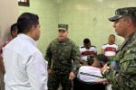Ejército visita militares heridos en Catatumbo