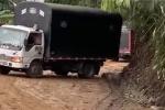 Mal estado de la Transversal del Carare
