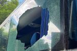 Bus de Atlético Nacional atacado en Cúcuta 