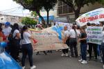 Pacientes y médicos protestando en Cúcuta 