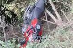 Motocicleta cayó a un abismo en Ocaña