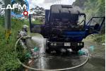 Vehículo Incinerado en Norte de Santander