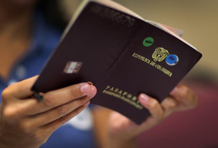 Pasaporte colombiano