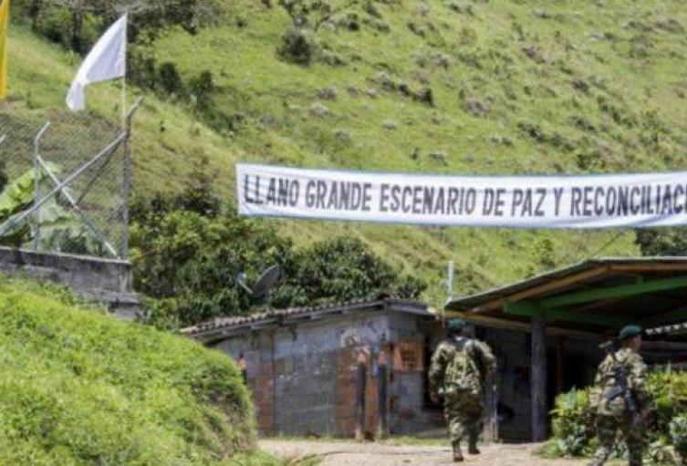 Zona veredal de las Farc.