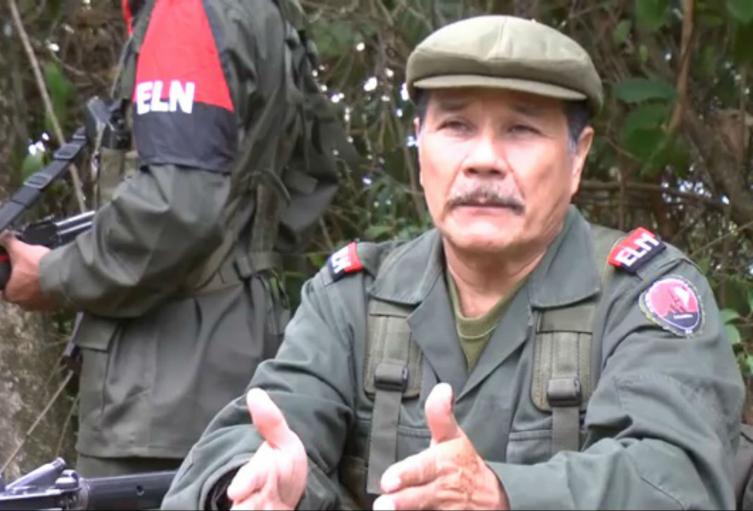 Alias Gabino, jefe máximo de la guerrilla del ELN