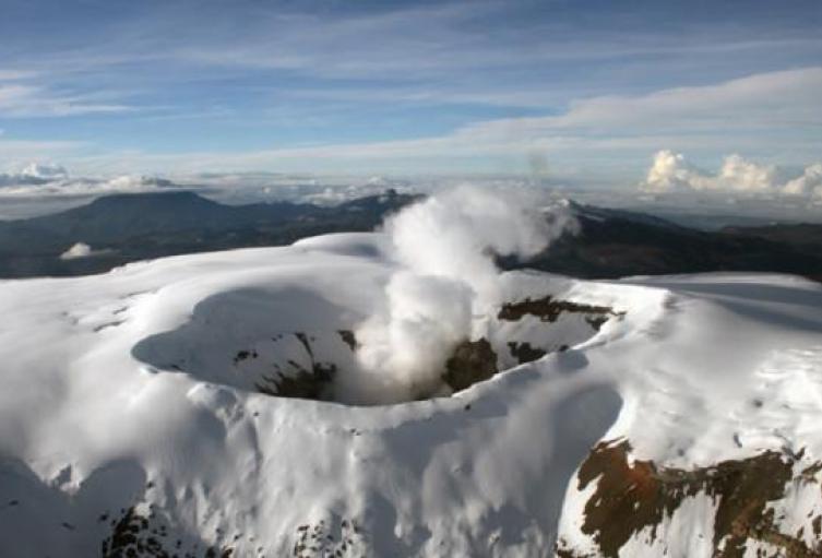 Sismos en el Nevado del Ruíz