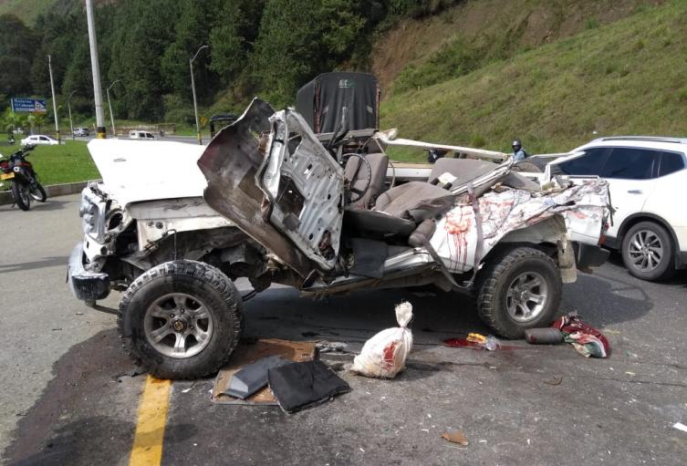 Investigan las causas de este accidente
