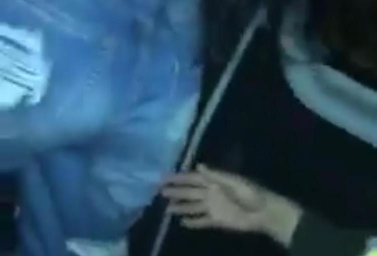 Captura tomada del video que circula en redes sociales