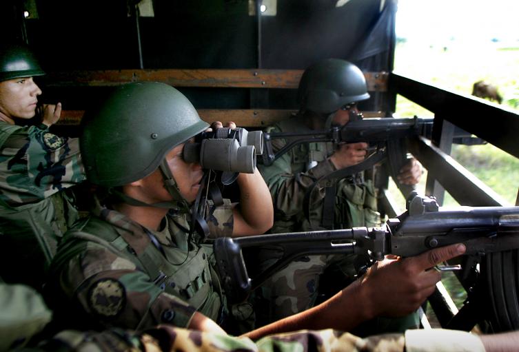 Operativos de la fuerza pública en Caquetá