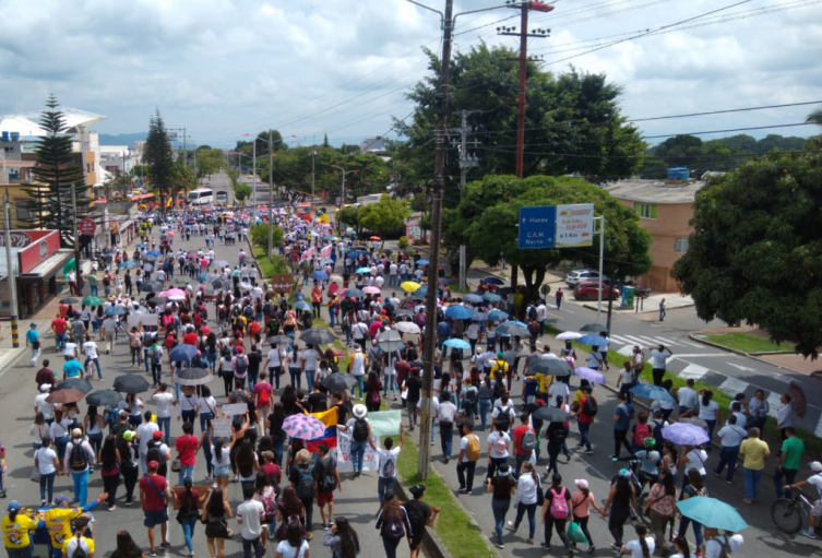 Movilizaciones en Ibagué