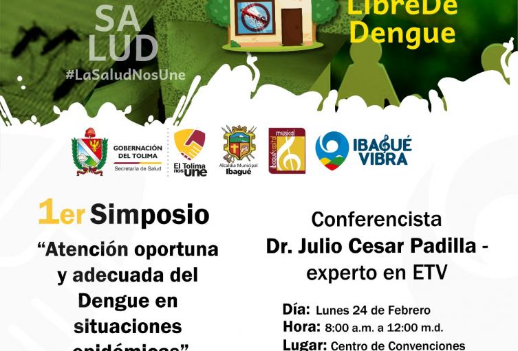 No se pierda el primer Simposio para la atención oportuna del Dengue