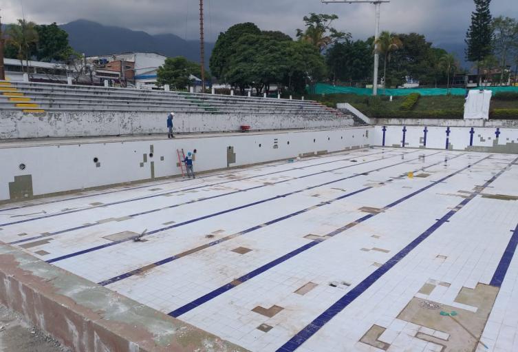 Obras de la 42 Ibagué