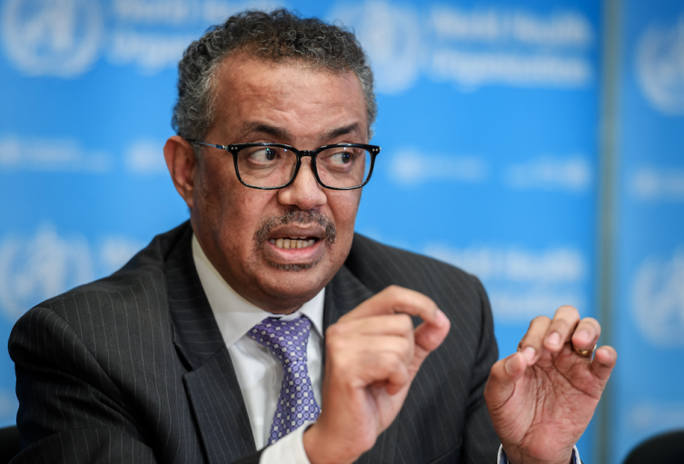 Tedros Adhanom, director de la OMS