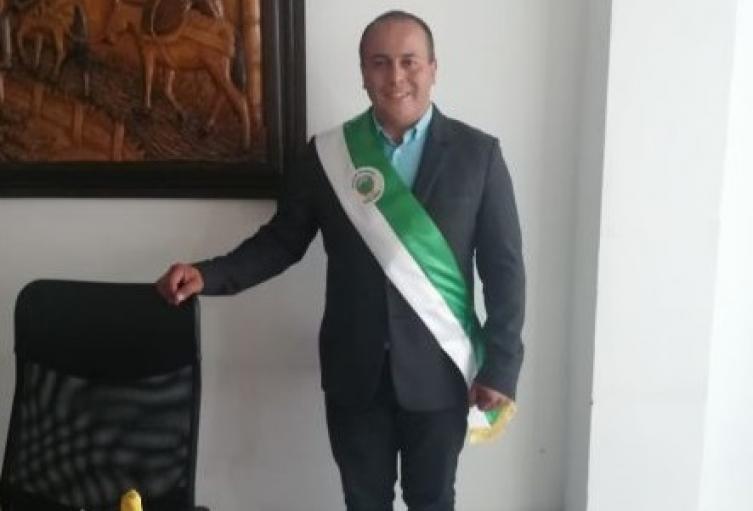 Nelson Gómez Velásquez, alcalde de Palocabildo