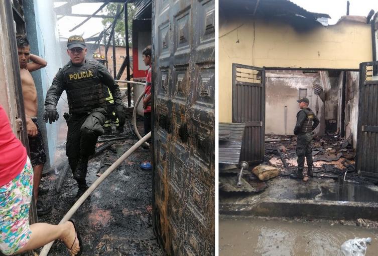 Policía héroe en el sur del Tolima