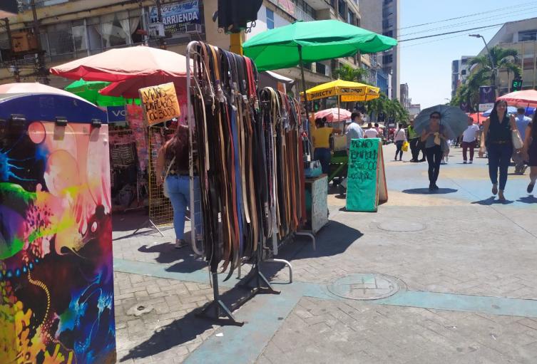 Vendedores informales de Ibagué