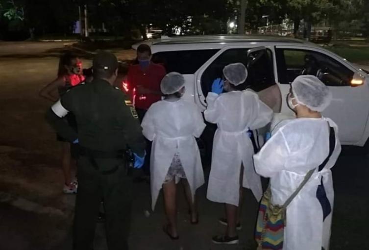 Se realizó el traslado de los menores de edad al centro de emergencia en la ciudad de Ibagué, por encontrarse en riesgo
