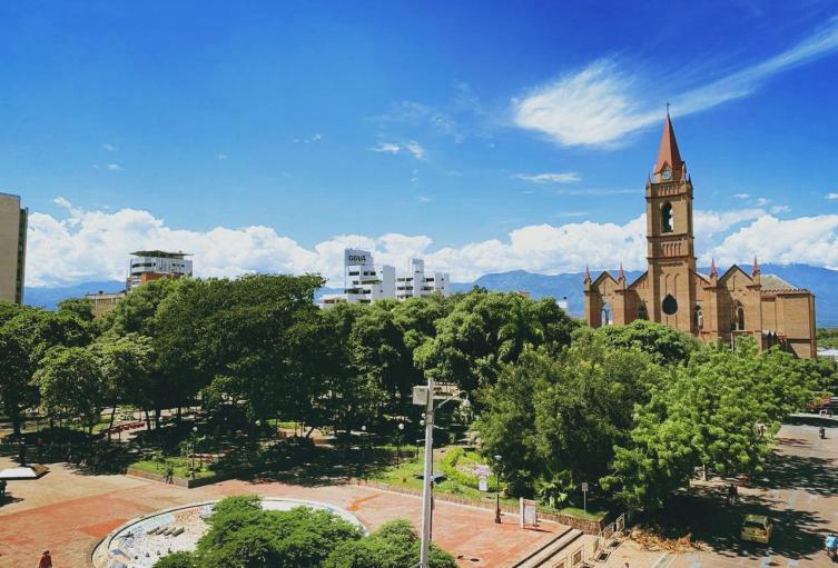 Parque Santander, Neiva.