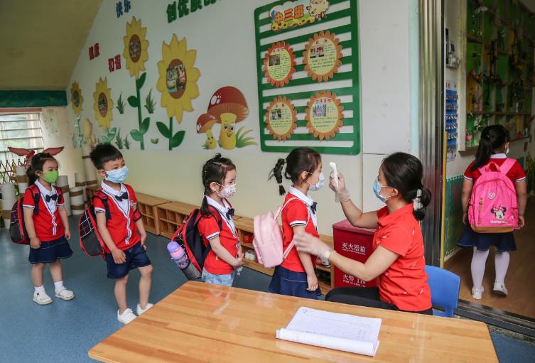 Regreso de niños a colegios / Coronavirus en China