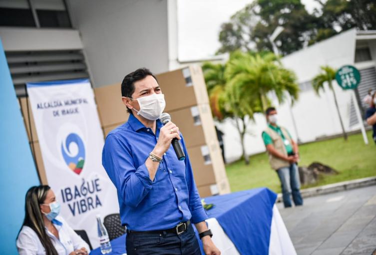 Alcalde de Ibagué Andrés Hurtado