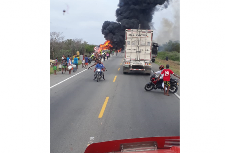 Accidente Camión Cisterna